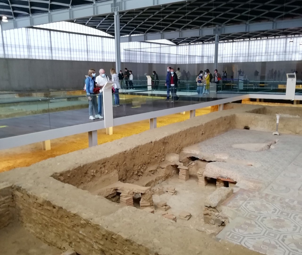La Villa Romana de la Olmeda cierra el mes de agosto con 6819 visitantes La Villa Romana de la Olmeda cierra el mes de agosto con 6819 visitantes