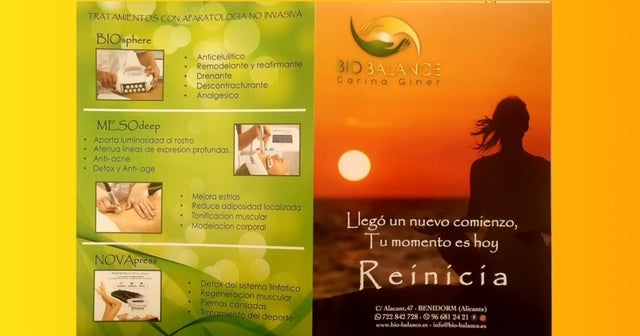 "REINICIA" BIO-BALANCE.ES by Carina Giner "REINICIA" BIO-BALANCE.ES by Carina Giner