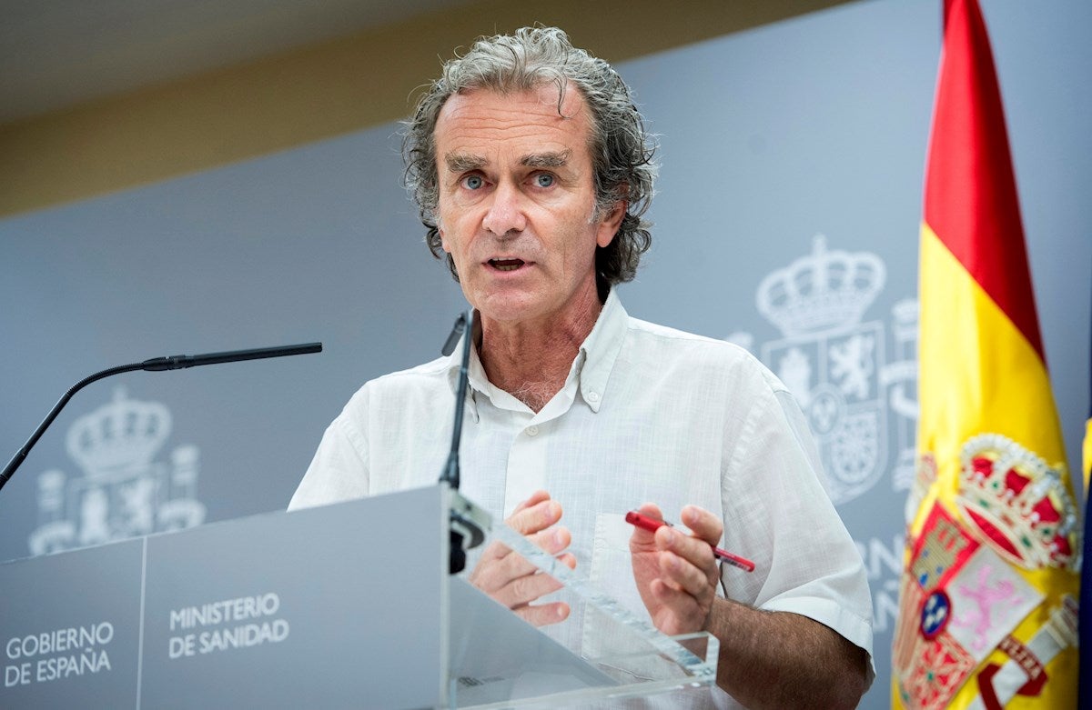 Fernando Simón: "Que nadie se confunda, las cosas no van bien" Fernando Simón: "Que nadie se confunda, las cosas no van bien"