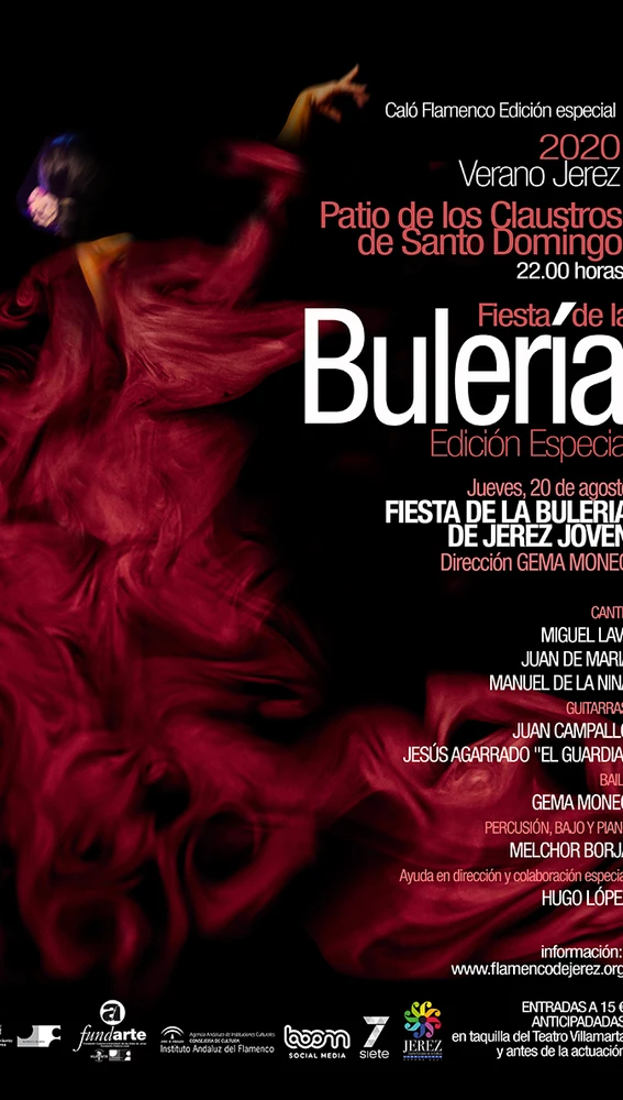 Cartel de la Fiesta de la Bulería Cartel de la Fiesta de la Bulería