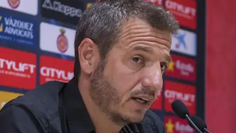Cárcel, director deportivo del Girona. Cárcel, director deportivo del Girona.