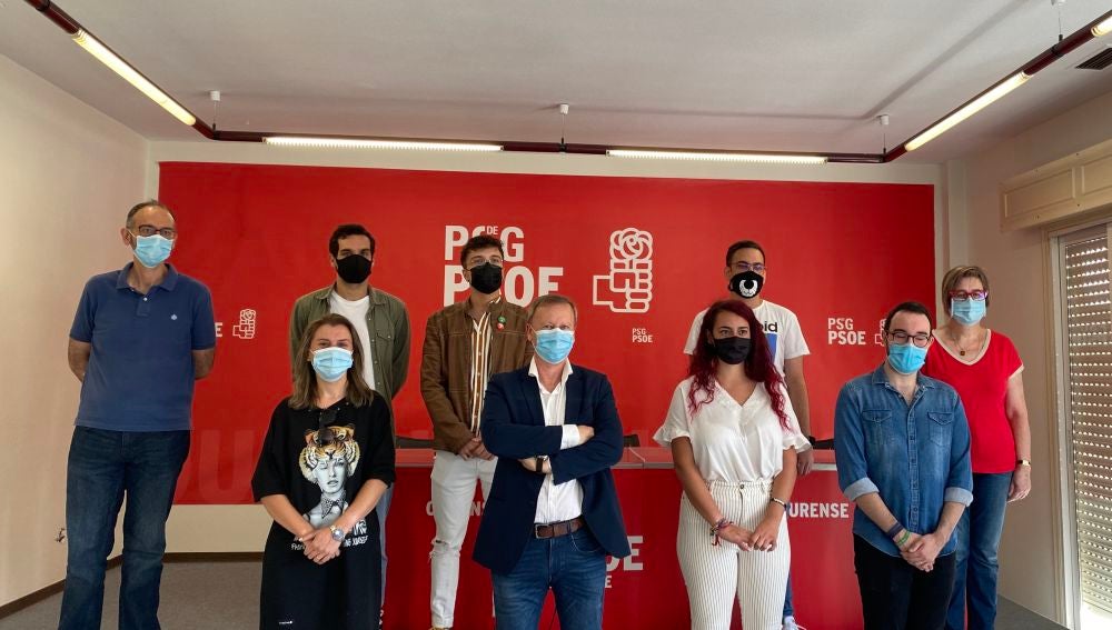 Xuventudes Socialistas y PSOE de Ourense