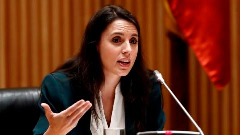 La ministra de Igualdad, Irene Montero, en una imagen de archivo.
