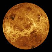 Simulación del planeta Venus 