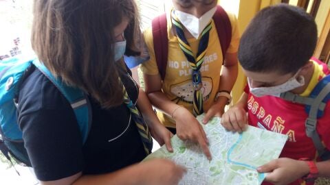 Scouts de Ourense en Lugo 