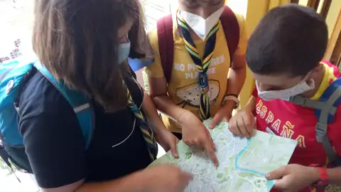 Scouts de Ourense en Lugo Scouts de Ourense en Lugo