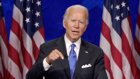 El candidato dem&oacute;crata a la Presidencia de EEUU, Joe Biden