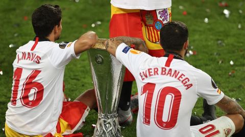 Ever Banega, centrocampista del Sevilla.