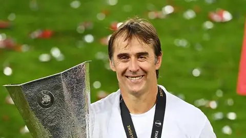 El entrenador del Sevilla, Julen Lopetegui. El entrenador del Sevilla, Julen Lopetegui.