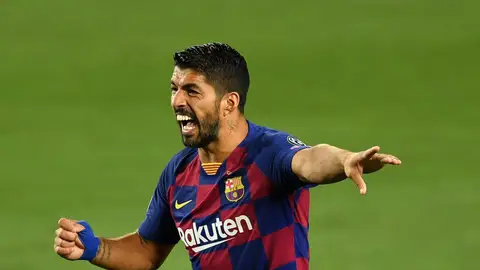Luis Suárez, con el Barcelona Luis Suárez, con el Barcelona