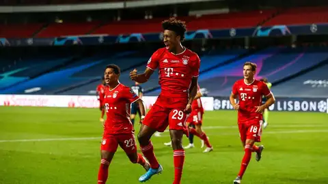 Kingsley Coman, autor del gol del Bayern de Múnich Kingsley Coman, autor del gol del Bayern de Múnich