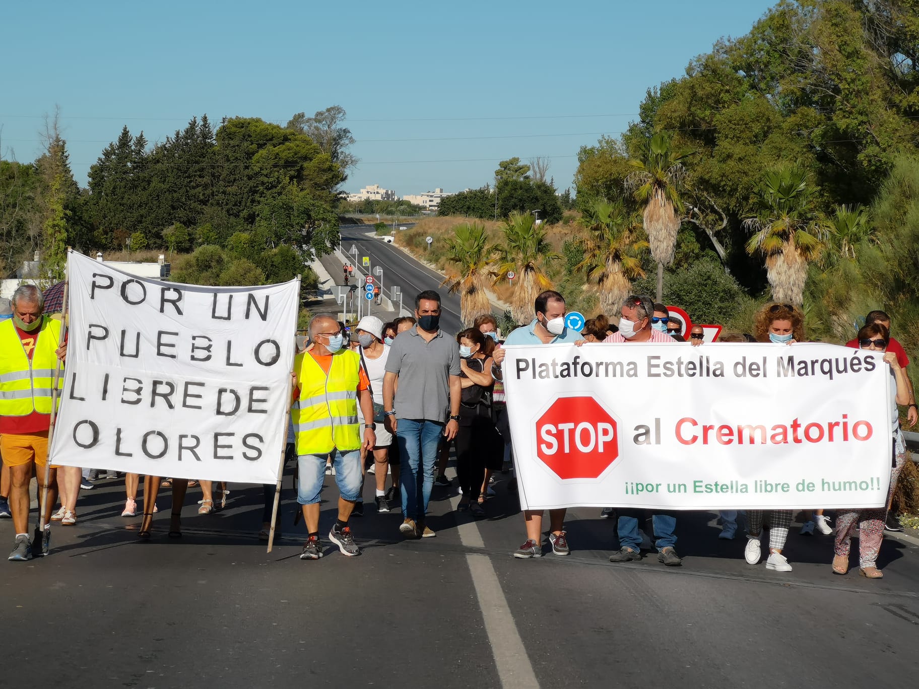 Estella se manifiesta en contra del futuro crematorio Estella se manifiesta en contra del futuro crematorio