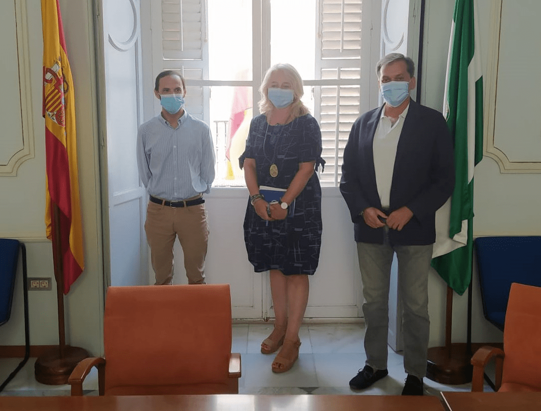 Colombo y Mora acuerdan impulsar juntos proyectos clave para Sanlúcar Colombo y Mora acuerdan impulsar juntos proyectos clave para Sanlúcar