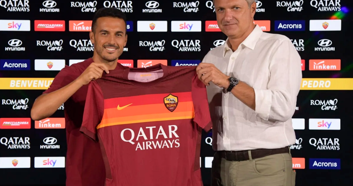 La Roma hace oficial el fichaje del español Pedro Rodríguez La Roma hace oficial el fichaje del español Pedro Rodríguez