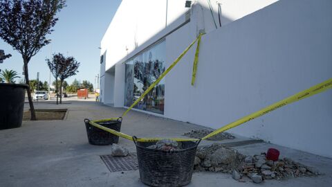 Exteriores del centro BOX en obras