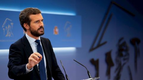 Pablo Casado, l&iacute;der de la oposici&oacute;n