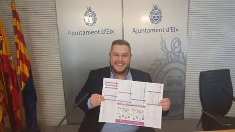 Mariano Valera, concejal de Igualdad, Derechos Sociales y Políticas Inclusivas de Elche. Más de 4.000 personas inscritas en los talleres del Programa de Animación Sociocultural de Elche