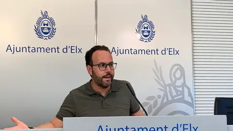 Héctor Díez, concejal de Limpieza en el Ayuntamiento de Elche. Héctor Díez, concejal de Limpieza en el Ayuntamiento de Elche.