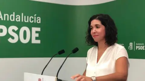 Noelia Ruiz, portavoz de empleo del PSOE en el Parlamento Noelia Ruiz, portavoz de empleo del PSOE en el Parlamento