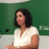 Noelia Ruiz, portavoz de empleo del PSOE en el Parlamento Noelia Ruiz, portavoz de empleo del PSOE en el Parlamento