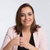 Miriam Andrés, portavoz del PSOE en el Ayuntamiento de Palencia
