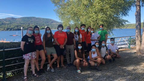 Xuventude no campamento