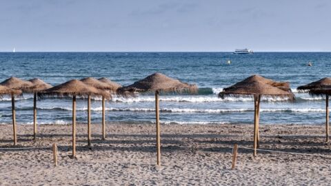 Playa Varadero de Santa Pola. 
