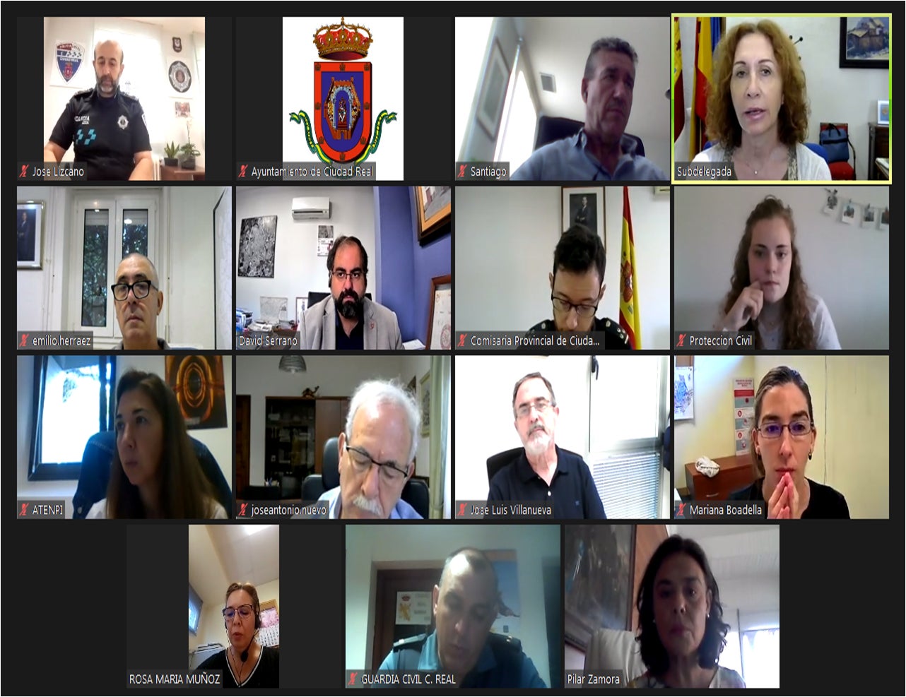 Subdelegación y Ayuntamiento de Ciudad Real planifican estrategias para reducir la propagación de la COVID-19 Subdelegación y Ayuntamiento de Ciudad Real planifican estrategias para reducir la propagación de la COVID-19