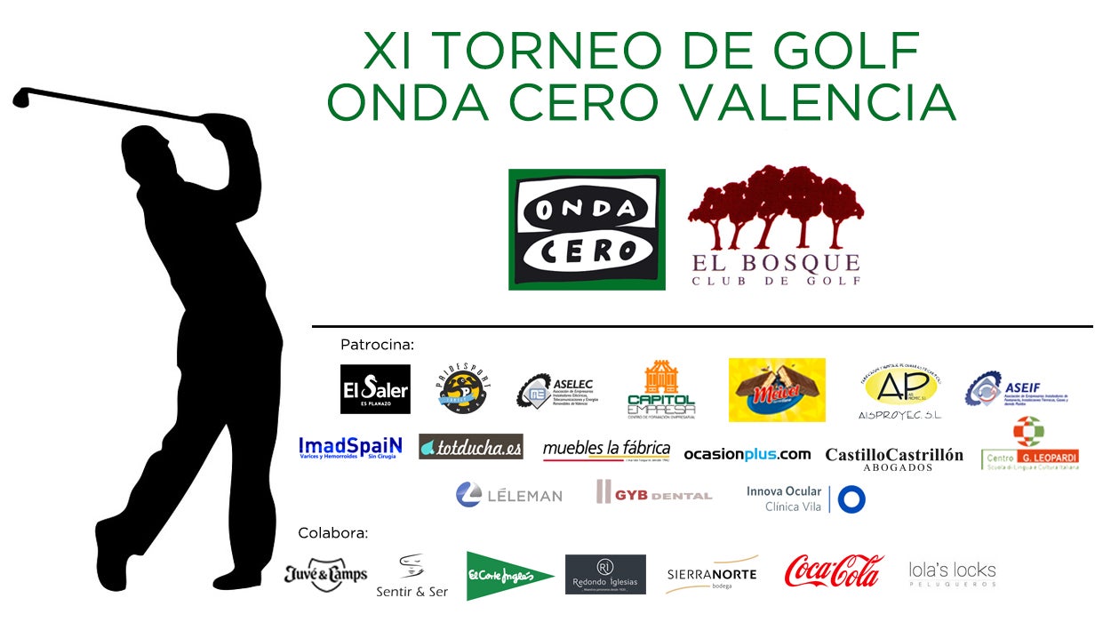 XI Torneo Golf Onda Cero Valencia XI Torneo Golf Onda Cero Valencia