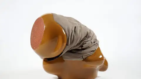 Nueva escultura de Gregorio Peño Velasco Exposición Colapso