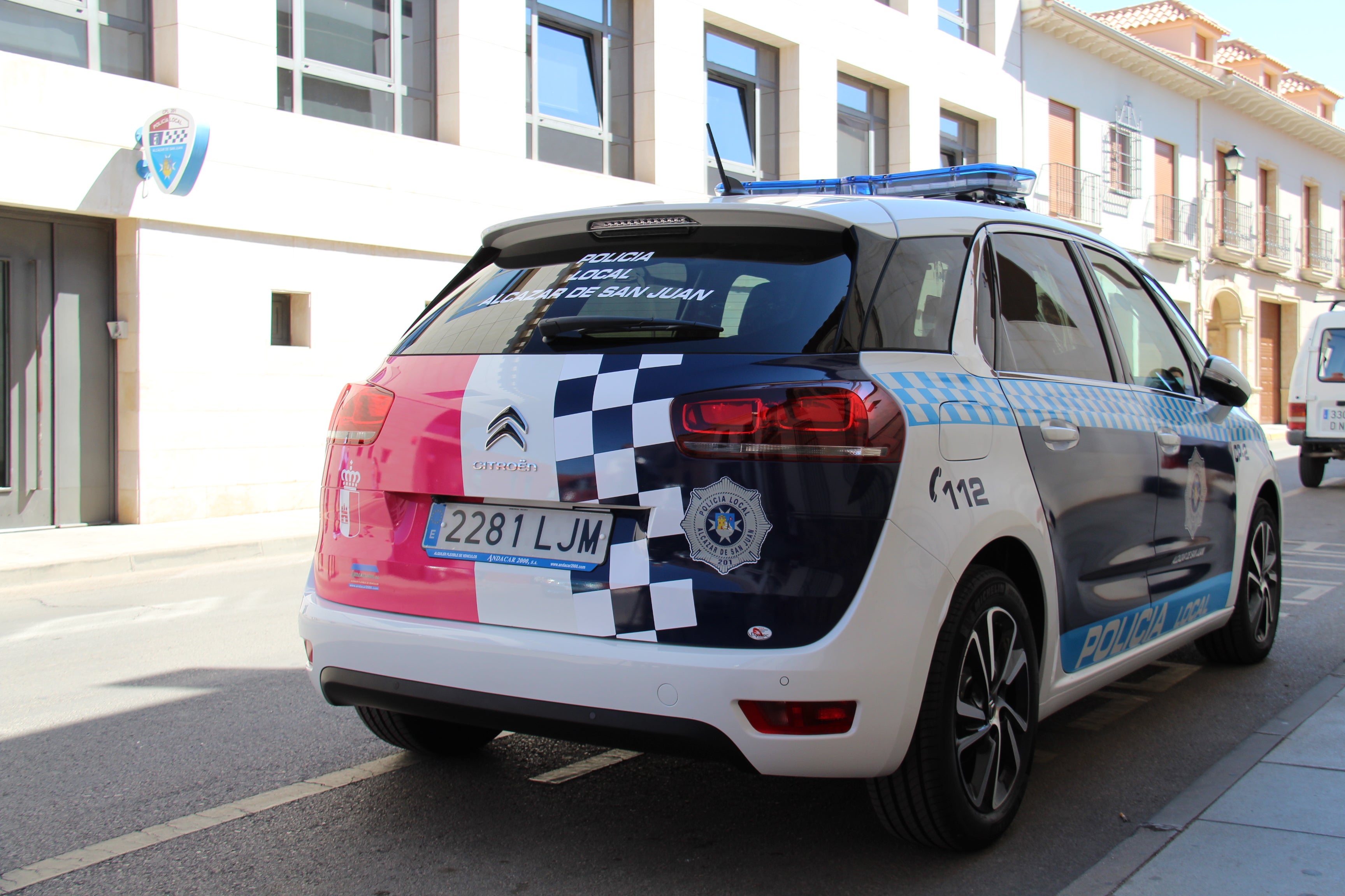 La Policía Local de Alcázar de San Juan estrena coche patrulla La Policía Local de Alcázar de San Juan estrena coche patrulla