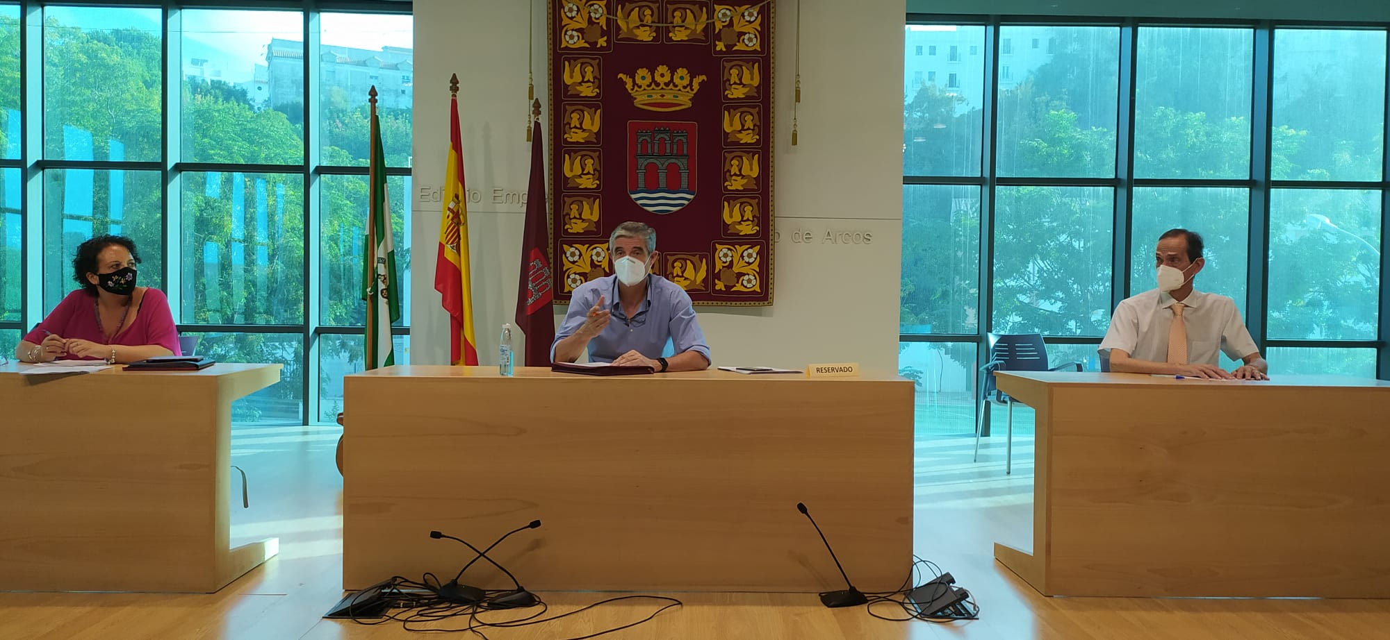 La desinfección de los colegios de Arcos correrá a cargo de Protección Civil y Ecorreciclajes La desinfección de los colegios de Arcos correrá a cargo de Protección Civil y Ecorreciclajes
