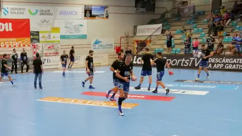 Balonmano con público. Balonmano con público.