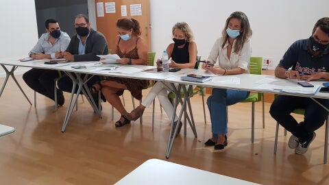 Instantes de la reuni&oacute;n