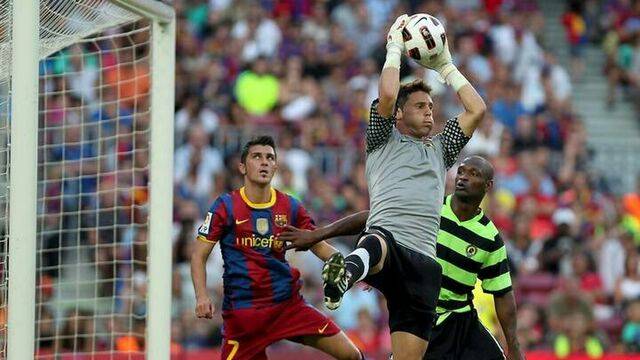 Calatayud: "La gente me recuerda el 0-2 al Barça por el partido de los dientes" Calatayud: "La gente me recuerda el 0-2 al Barça por el partido de los dientes"