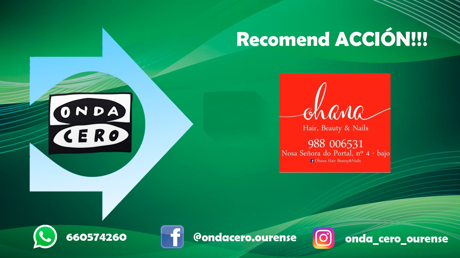 A cadea solidaria de Onda Cero Ourense A cadea solidaria de Onda Cero Ourense