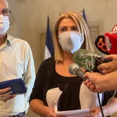 La alcaldesa de Jerez, Mamen Sánchez, y el delegado de Educación, Juan Antonio Cabello La alcaldesa de Jerez, Mamen Sánchez, y el delegado de Educación, Juan Antonio Cabello