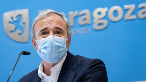 Jorge Azc&oacute;n, alcalde de Zaragoza