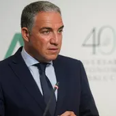Elías Bendodo, consejero de Presidencia y portavoz del Gobierno andaluz en una imagen de archivo Elías Bendodo, consejero de Presidencia y portavoz del Gobierno andaluz en una imagen de archivo