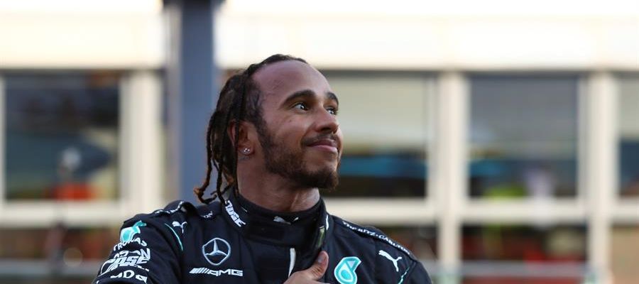 Lewis Hamilton, tras su victoria en el GP de la Toscana de Fórmula 1 Lewis Hamilton, tras su victoria en el GP de la Toscana de Fórmula 1