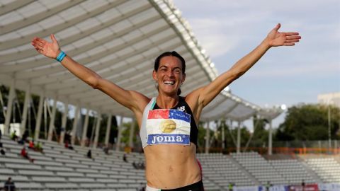 La atleta espa&ntilde;ola Esther Guerrero.