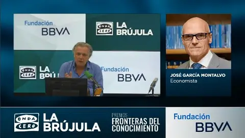 El economista José García Montalvo en La Brújula El economista José García Montalvo en La Brújula