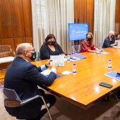 Reunion de jurado del premio ourensania