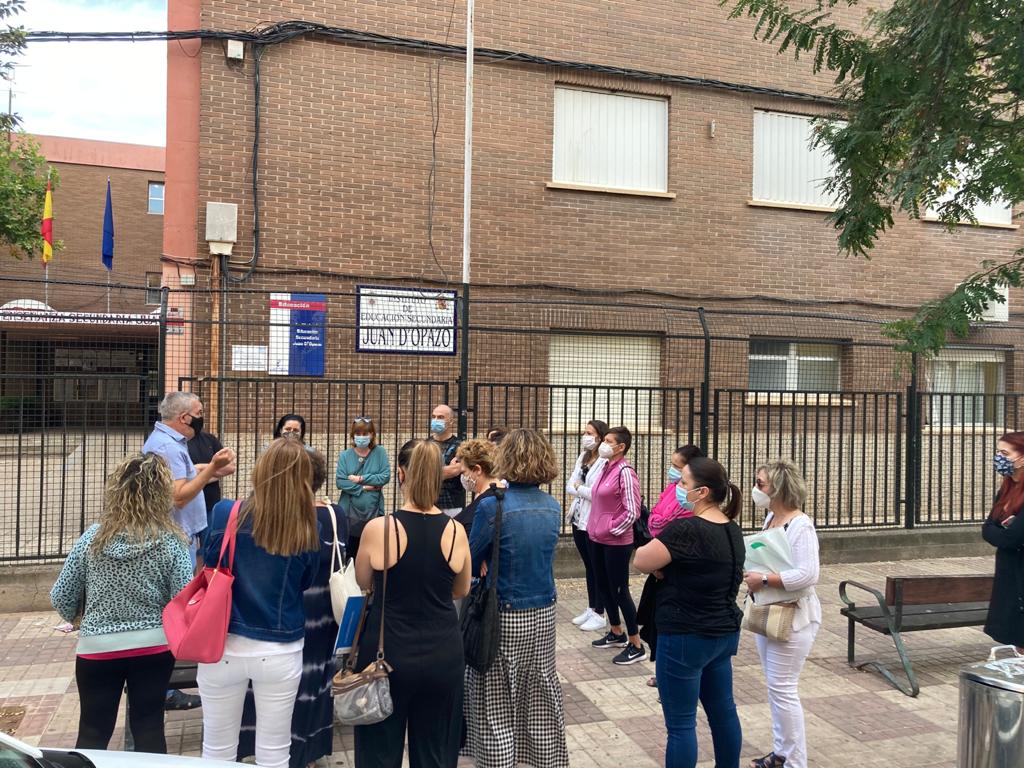 El IES Juan D´Opazo de Daimiel inicia el curso escolar con medidas provisionales para garantizar la seguridad El IES Juan D´Opazo de Daimiel inicia el curso escolar con medidas provisionales para garantizar la seguridad