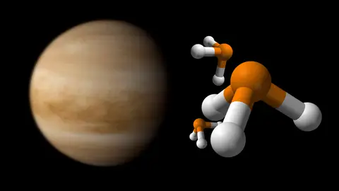 Detectan en Venus fosfina un gas que en la Tierra producen los seres vivos Detectan en Venus fosfina un gas que en la Tierra producen los seres vivos