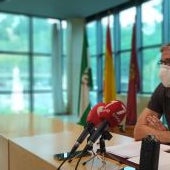 Isidoro Gambín, en rueda de prensa