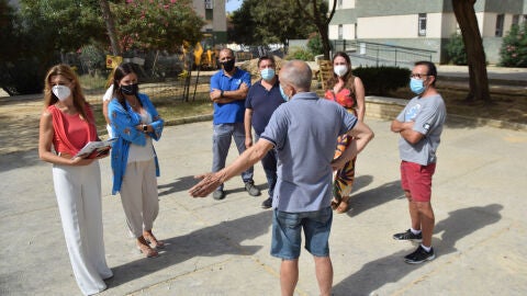 Visita a las obras