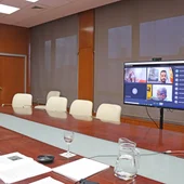Reunión en videoconferencia de Ana Mestre y los siete ayuntamientos afectados Reunión en videoconferencia de Ana Mestre y los siete ayuntamientos afectados