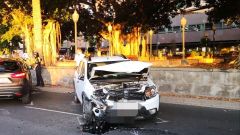 Los coches implicados