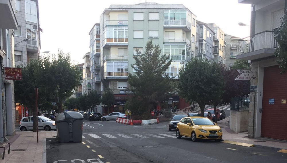 Obras no barrio da Carballeira